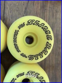 Vintage Santa Cruz SlimeBalls Speed Wheels Skateboard Wheels NOS NEW