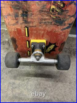 Vintage Santa Cruz Street Skate 36.5x10.5 Skateboard