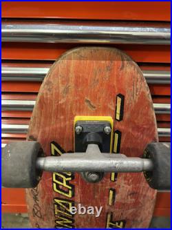 Vintage Santa Cruz Street Skate 36.5x10.5 Skateboard