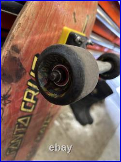 Vintage Santa Cruz Street Skate 36.5x10.5 Skateboard