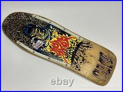 Vintage Santa Cruz Tom Knox FirePit Skateboard Deck Collectible Skateboarding