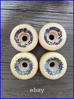 Vintage Santa Cruz skateboard wheels street razors NOS