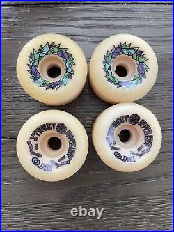 Vintage Santa Cruz skateboard wheels street razors NOS