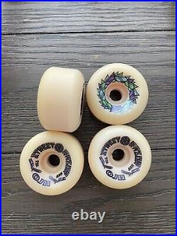 Vintage Santa Cruz skateboard wheels street razors NOS