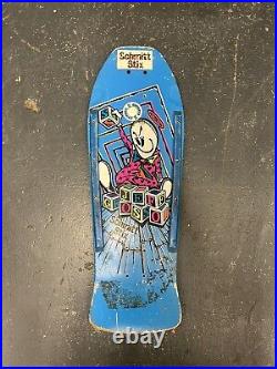 Vintage Schmitt Stix 1986 Jeff Grosso Blocks Rag Doll Skateboard