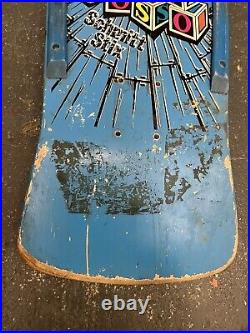 Vintage Schmitt Stix 1986 Jeff Grosso Blocks Rag Doll Skateboard