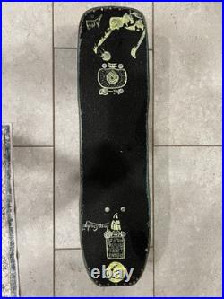 Vintage Schmitt Stix Hans Lindgren Crow Bar Freestyle Skateboard Tracker Trucks