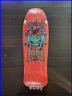 Vintage Schmitt Stix John Lucero Skateboard Santa Cruz Powell Peralta G&S Sims