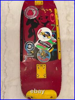 Vintage SeaFlex Felix Boom Rare Skateboard Boomcat 80s