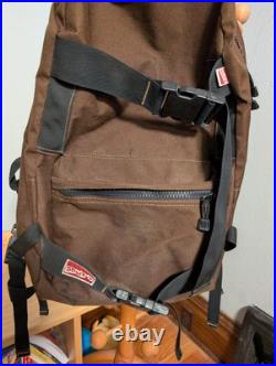Vintage Shorty's Skateboard Backpack Brown 90s