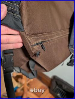 Vintage Shorty's Skateboard Backpack Brown 90s