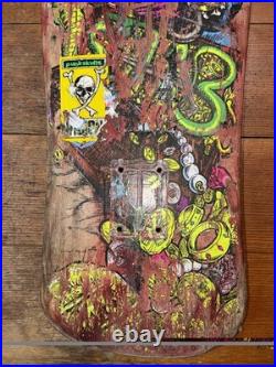 Vintage Sims Kevin Staab Pirate Skateboard OG 1980s Vision Street Wear
