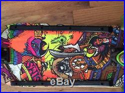 Vintage Sims Kevin Staab Skateboard 80s Neon Pirate 1987
