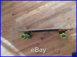 Vintage Sims Kevin Staab Skateboard 80s Neon Pirate 1987