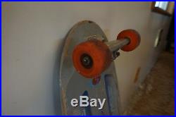 Vintage Sims Lamar skateboard with trackers and OJ's. Original