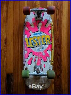 Vintage Sims Lester Kasai OG Skateboard 1980s Vision wheels