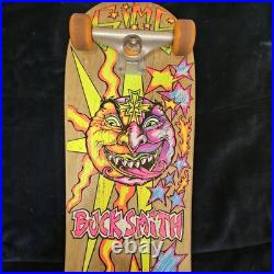 Vintage Sims Skateboard Deck BUCK SMITH Rare OG SUN FACE Sun & Moon 1989