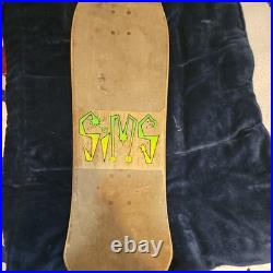 Vintage Sims Skateboard Deck BUCK SMITH Rare OG SUN FACE Sun & Moon 1989