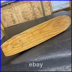 Vintage Skate Surfer RC Sports Wooden Skateboard Clay Trucks Original Box Rare