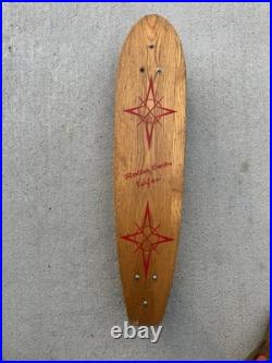 Vintage Skateboard 1960 Roller Derby Surfari Rare