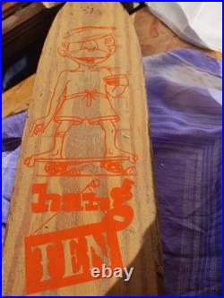 Vintage Skateboard 1960's Nash Hang Ten Vintage Skateboard 1960's Nash Hang Ten