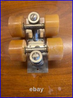 Vintage Skateboard 1974 Chicago Trucks and Wheels Never Used