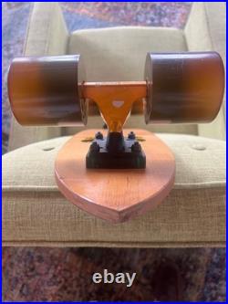 Vintage Skateboard 28.5 NOS Large Rolls Royce Silver Cloud Wheels Gold ACS 500 Vintage Skateboard 28.5 NOS Large Rolls Royce Silver Cloud Wheels Gold ACS 500