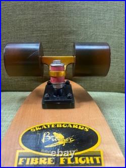 Vintage Skateboard 28.5 NOS Large Rolls Royce Silver Cloud Wheels Gold ACS 500