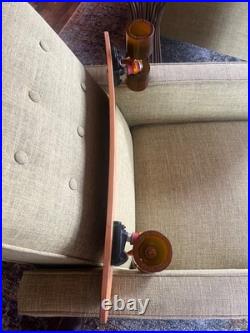 Vintage Skateboard 28.5 NOS Large Rolls Royce Silver Cloud Wheels Gold ACS 500