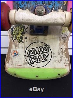 Vintage Skateboard 80's Santa Cruz Rob Roskopp 3 Bones Powell Peralta