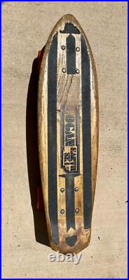Vintage Skateboard, Bruce Logan Earth Ski World Pro Champion signature, primo