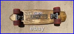 Vintage Skateboard, Bruce Logan Earth Ski World Pro Champion signature, primo