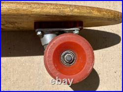 Vintage Skateboard, Bruce Logan Earth Ski World Pro Champion signature, primo