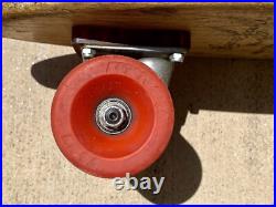 Vintage Skateboard, Bruce Logan Earth Ski World Pro Champion signature, primo