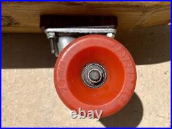 Vintage Skateboard, Bruce Logan Earth Ski World Pro Champion signature, primo