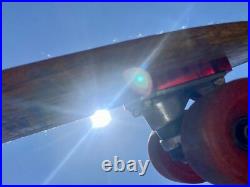 Vintage Skateboard, Bruce Logan Earth Ski World Pro Champion signature, primo