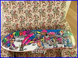 Vintage Skateboard Deck New Deal NOS 1990 Rare Collectible Original OG Old Blind