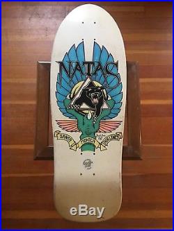 Vintage Skateboard Deck SMA NATAS Santa Cruz Monica airlines original rare 1980s