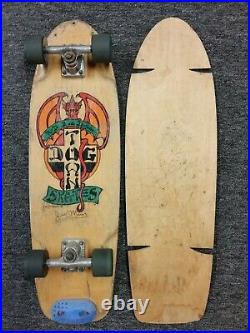 Vintage Skateboard Dogtown Jim Muir deck Template, Powell Sims G&S Alva