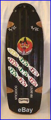 Vintage Skateboard Dogtown Shogo Kubo Air Beam. White/Red Top. Black Bottom