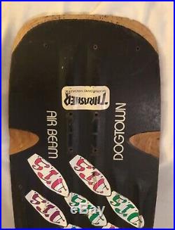 Vintage Skateboard Dogtown Shogo Kubo Air Beam. White/Red Top. Black Bottom