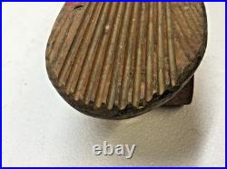 Vintage Skateboard Fleetwing Side Surf Oak Wood Traction Action Composite Wheels