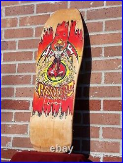 Vintage Skateboard Jeff Phillips BBC 1989 Texas Powell Peralta Zorlac Stickers