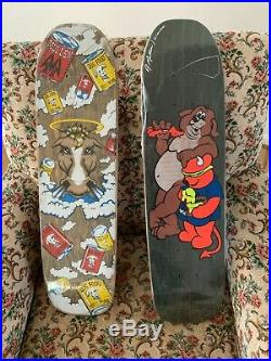 Vintage Skateboard NOS Rodney Mullen SMA World Industries Rocco (2) Deck lot OG