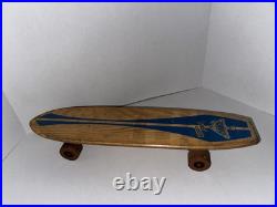Vintage Skateboard Nash Goofy 1960s Foot Wooden #7 RARE Sidewalk Surfboard 21.5