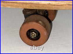 Vintage Skateboard Nash Goofy 1960s Foot Wooden #7 RARE Sidewalk Surfboard 21.5