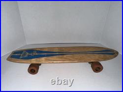 Vintage Skateboard Nash Goofy 1960s Foot Wooden #7 RARE Sidewalk Surfboard 21.5