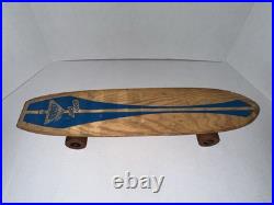 Vintage Skateboard Nash Goofy 1960s Foot Wooden #7 RARE Sidewalk Surfboard 21.5