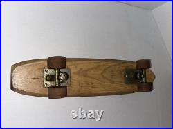 Vintage Skateboard Nash Goofy 1960s Foot Wooden #7 RARE Sidewalk Surfboard 21.5