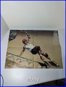 Vintage Skateboard Poster Stickers Tony Hawk 1983 Christian Hosoi Monty
